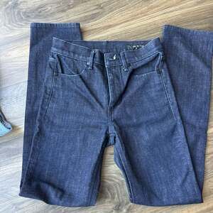 Rag & Bone Slim straight Leg Jeans in Indigo Dark Blue Wash